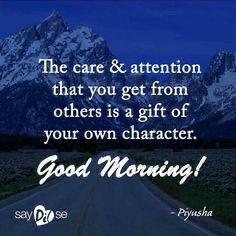 Have a great week ahead