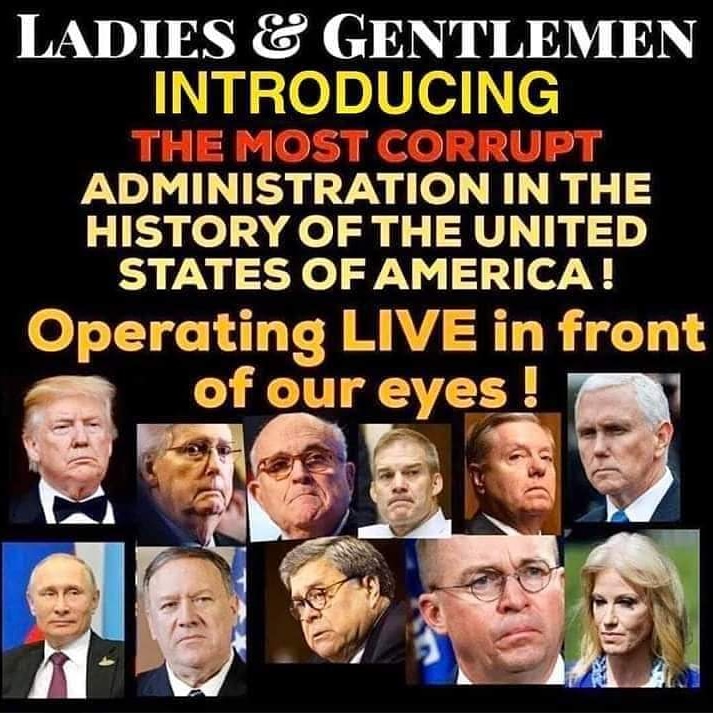 sheriffali's tweet photo. @GOPLeader Republicans, you cannot save America by betraying HER and being Puppets for Vladimir Putin and Robbing the Country with your unending Corruption.
#VoteTotalBlue2020
#RemoveTraitorTrump
#RemoveCorruptRepublicans https://t.co/H25vLNrXir