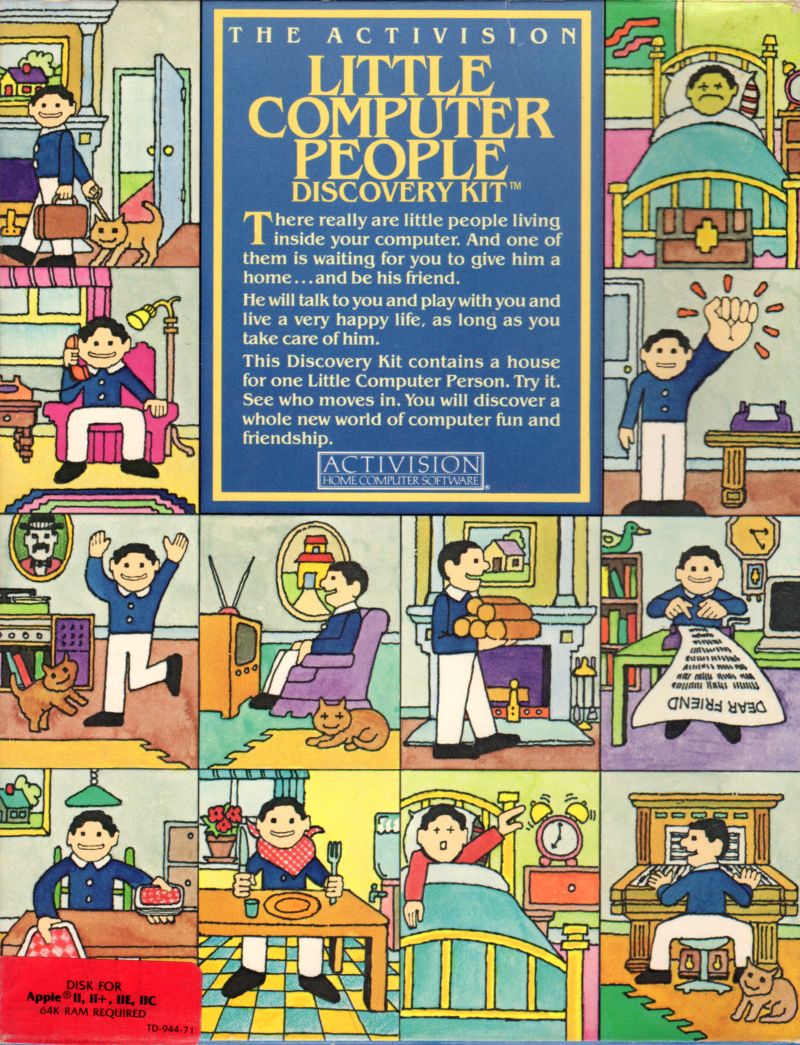 TechWizX's tweet photo. Who remembers these two pc games from the early 80's
#LittleComputerPeople & #Dreamhouse.
I remember playing both alot.on my #commodore64.
No wonder I'm hooked on #AnimalCrossingNewHorizons
It sort of reminds me of those games.
#VGEPlus https://t.co/sCNIxTwoff
