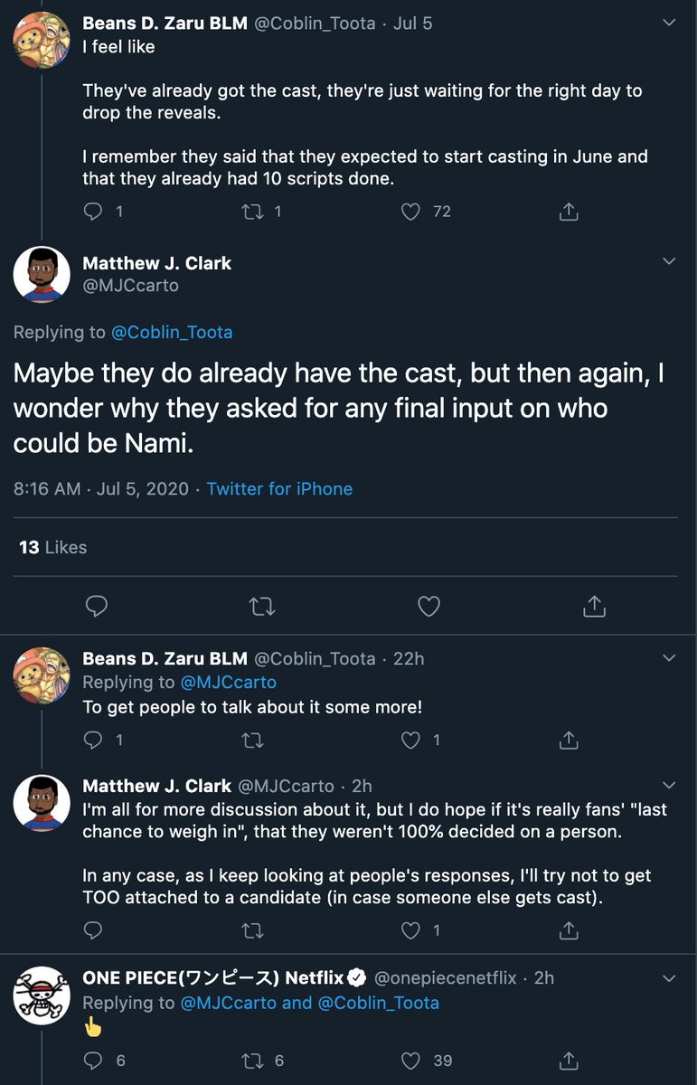 One Piece Netflix Fan On Twitter Candidekoye Onepiecenetflix It Could Be Either One Of Them Or Both Is Also A Possibility Twitter