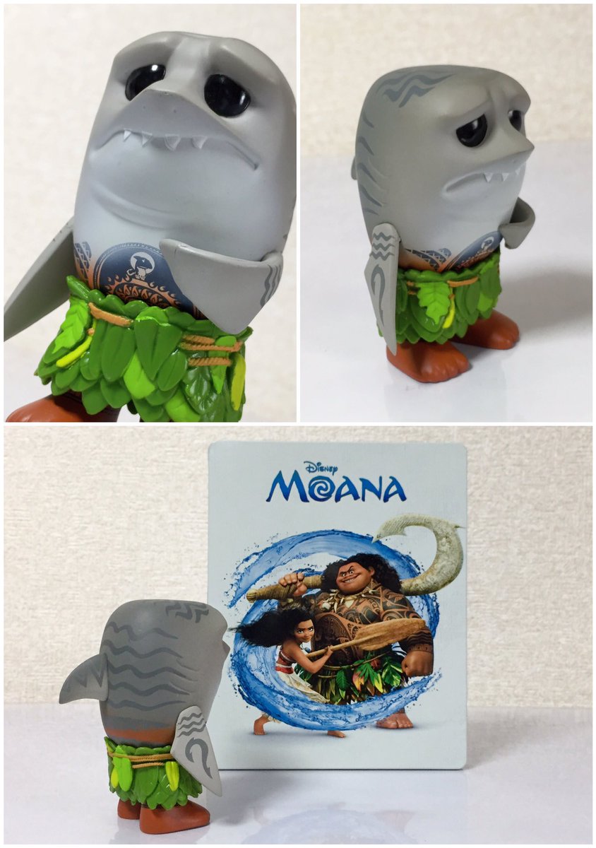 モアナと伝説の海』のコミコン限定Funko POP!が届いた😆マウイが上手く