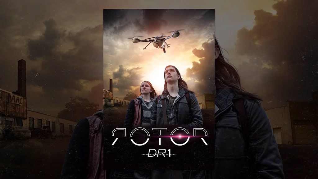 Rotor DR1 stars Christian Kapper as a teenager looking for his missing father in a post-apocalyptic world where autonomous drones roam the skies. Available on Amazon Prime.