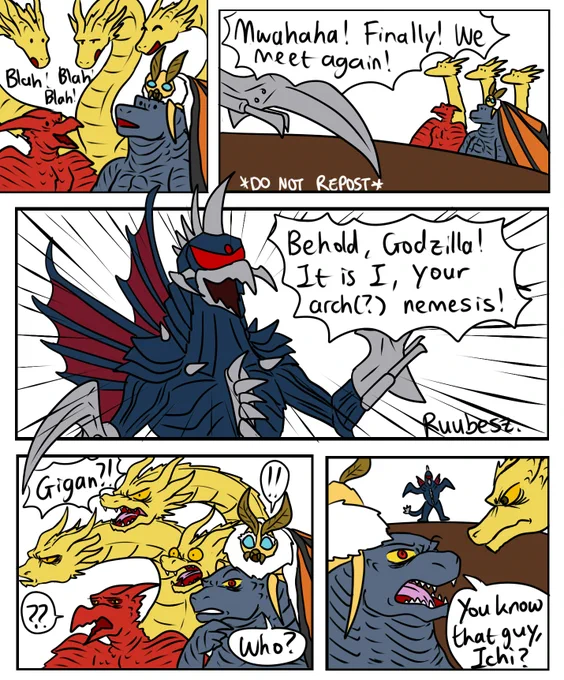 Gigan is here!!!
And now he's gone...
(It's my first time drawing him tbh, it's not fun)
#Godzilla #ゴジラ 