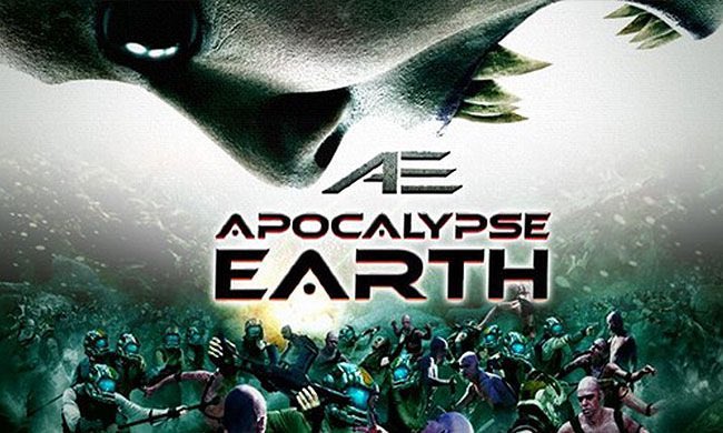 Apocalypse Earth is a film produced by The Asylum and directed by Thunder Levin, starring Adrian Paul and Richard Grieco. It a mockbuster of After Earth and Oblivion. A group of refugees from Earth land on a planet inhabited by ruthless aliens and fight for their survival.