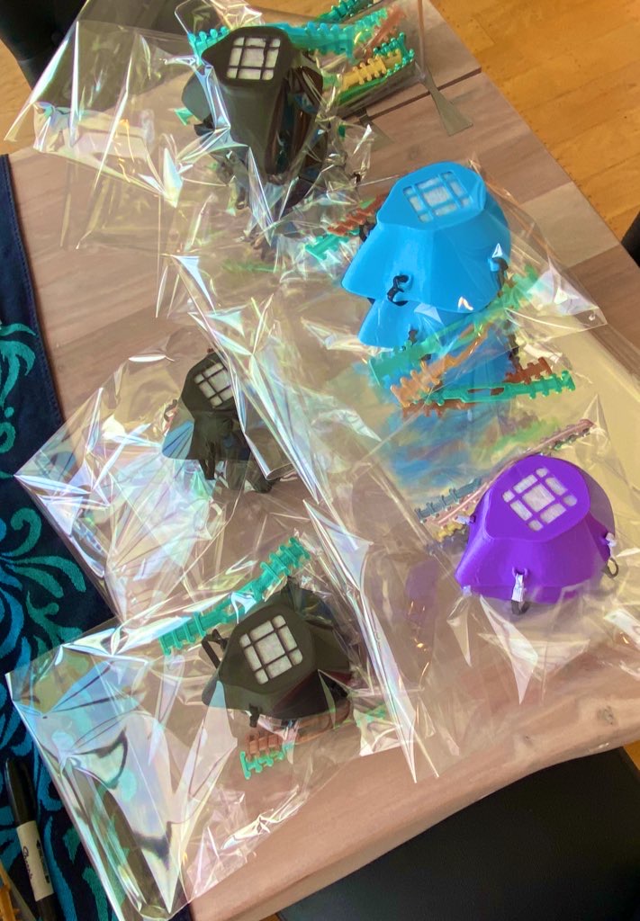jojobickley's tweet photo. Donation Day @DesignedBy_Us! Packing Up #Breathe3D respirator #masks, #Shield3D face shields & #BreatheSTAT ventilator parts for poor communities facing PPE Shortages https://t.co/1tqAC1Bx9G | #Masks4All #MasksSaveLives #MaskUpTexas #MaskUpAmerica #100MMaskMayday #MasksAreCool https://t.co/ggjQE1SUG0
