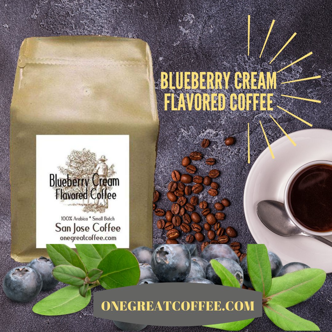 #blueberry #blueberrycoffee #coffeeoftheday #flavoredcoffee #coffeeinfluencer #onegreatcoffee