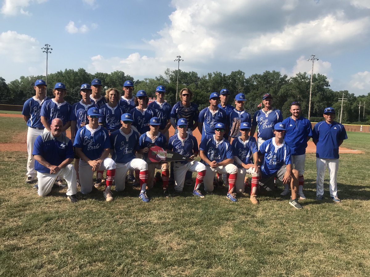 2020 Elkhorn Wood/Metal Bat Classic Champions!

Big Fred’s Senior (Millard North) 7 - OrthoNebraska (Elkhorn) 5

WP-Blakestad 
Save-Mendez
*Cole Nordin with 2 RBI; Zachary Johnson with 3 hits; Millard North improves to 15-2