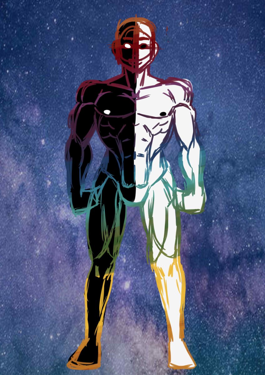 CamRez_'s tweet photo. "Al principio, los colosos eran la única fuerza existente en el vació de universo, pero estaban en desorden. Fue Eter, el hermano menor el que trajo un bance al devorar a sus otros hermanos"
#sketch #draw https://t.co/MDzNtaEKz2