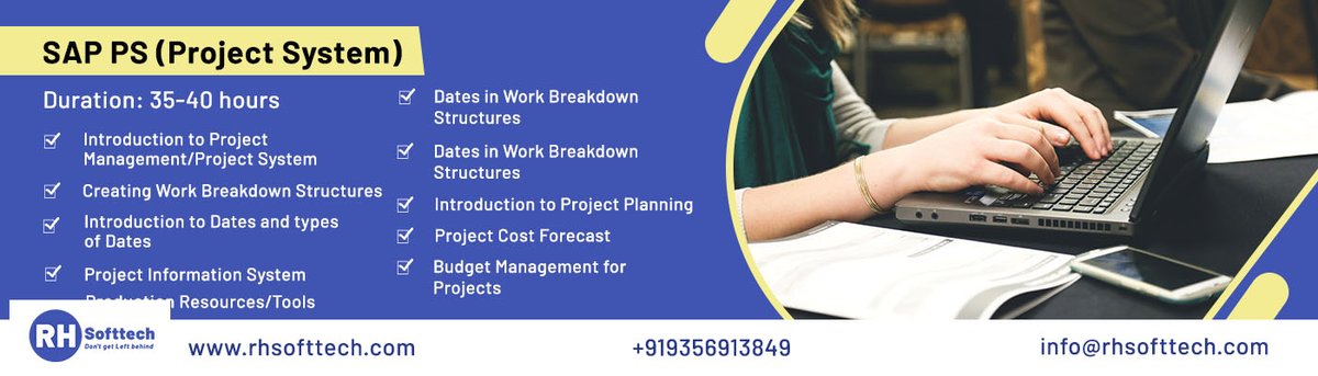 rhsofttech's tweet image. Are you facing difficulty in the project and portfolio management of business?🙄
SAP PS provides is one of best tools to track project milestone, costs and resources🙂
Book a demo now👇
#SAP #sapcourse #projectsystem #SAPps #cost #milestone #project #projectplanning #portfolio