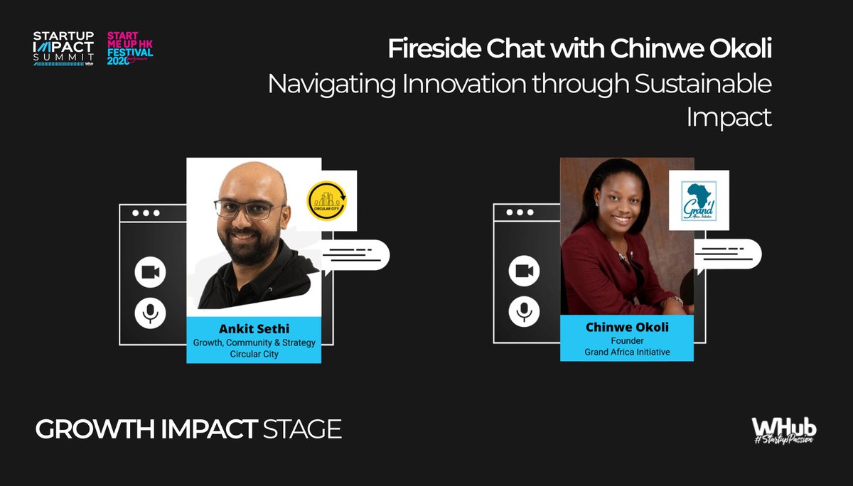 ankitsethi87's tweet photo. Join me and 200+ speakers at @StartmeupHK #Startup #Impact Summit by @whub_io and @InvestHK , at the Growth Impact Stage. 

Watch my fireside chat with @Chinweokoli.

Get your free ticket: https://t.co/Tn4tgJWKJR 

#SIS20 https://t.co/3m5pDt67fQ