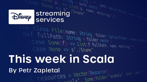 Just published new #ThisWeekInScala! Check it out here - medium.com/disney-streami… #Scala #akka #spark #zio #cats <a href="/scala_lang/">Scala</a> @lightbend <a href="/DisneyStreaming/">Disney Streaming</a>