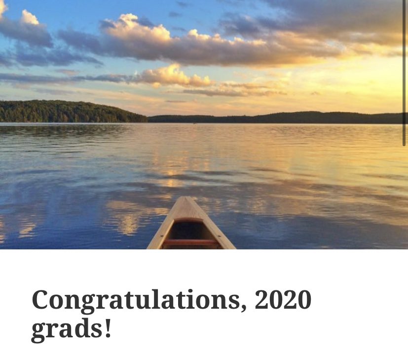 MissGilling's tweet photo. Graduates of 2020 and their families can enjoy a free day-use pass to any @OntarioParks Monday-Thursday this month!!! 🌊🌞🌿🐾 #exploreontario #naturelovers https://t.co/Yb8F73RTAO