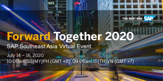 marvin_rougier's tweet photo. Join us for #ForwardTogetherSEA2020 – this year’s signature virtual event across Southeast Asia – to help our valued customers and partners stabilize, revitalize, and renew. Sign Up https://t.co/3QYFrJ8zyC https://t.co/z7ekC6xdzq https://t.co/y7pj8ZmEMP