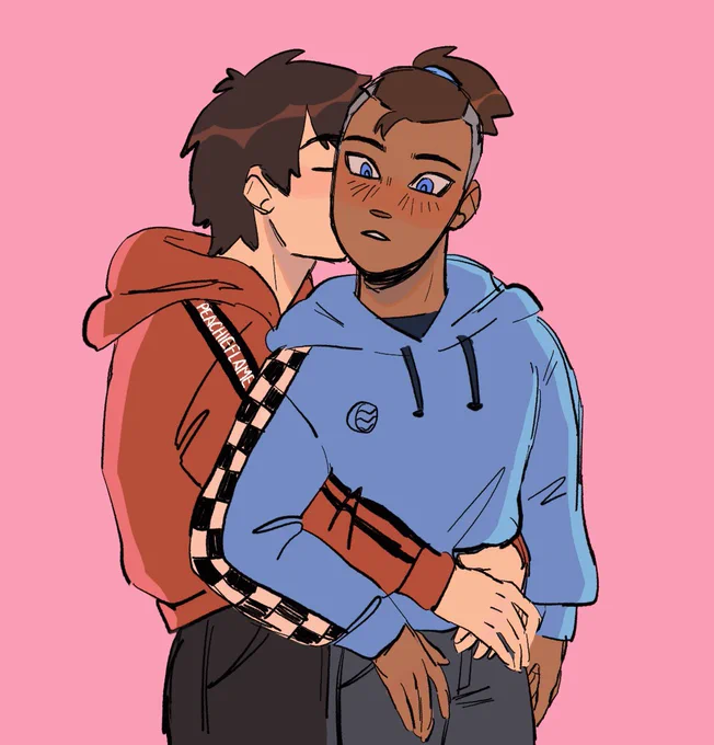 zuko is touch starved so he tries to hold sokka as much as possible (sokka doesn't mind ?) || #atla #zukka 