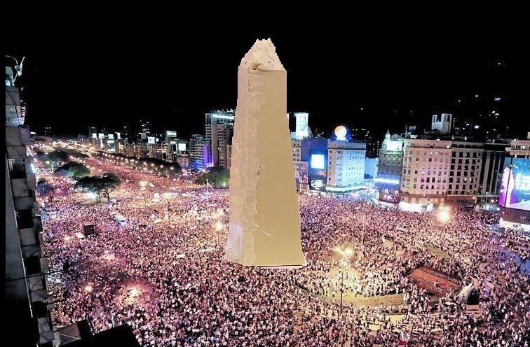 GastonKruskevic's tweet photo. SAMANTA QUEDÓ DESCALIFICADA Y ASÍ SE FESTEJA EN EL OBELISCO 

#BakeOffArgentina https://t.co/Jojfp7hCYa