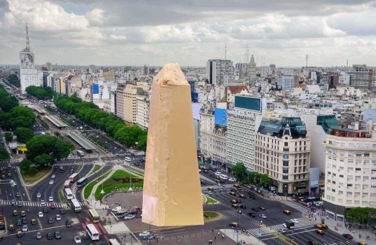 wtteoyltde's tweet photo. SE HIZO JUSTICIA ASI SE FESTEJA EN EL OBELISCO DE ANGELO #BakeOffArgentina https://t.co/fnt1EhjXt9