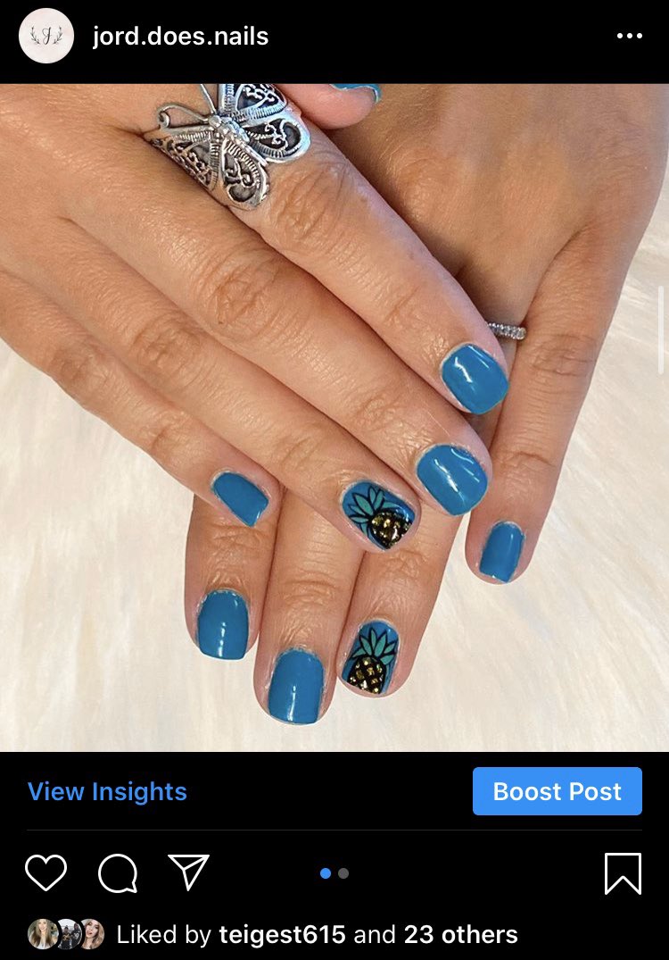 jbouchon18's tweet photo. hi i do nails and am trying to get my work out there plz tell ur friends i would rly appreciate it 🦋💙 https://t.co/zF1idHfZFP