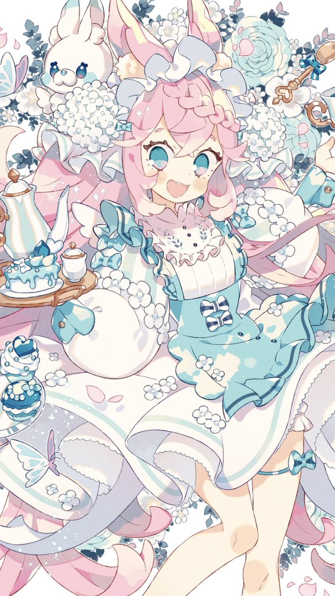 「【大切なお知らせ】 (1/2)
上倉エク・初画集『Tea Party』が出ること」|上倉エク┆2nd画集発売中のイラスト