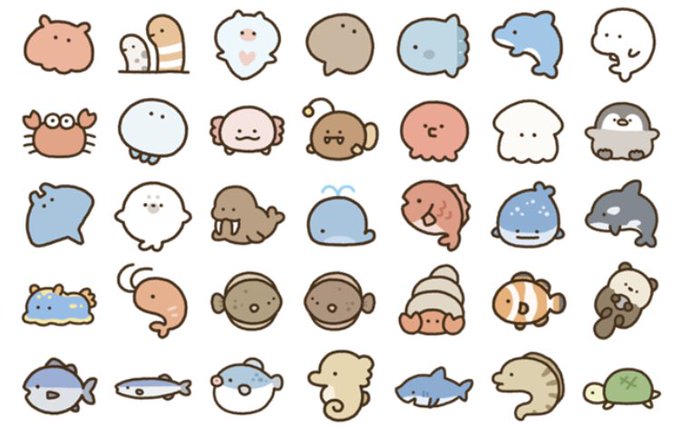 Lineの絵文字のtwitterイラスト検索結果