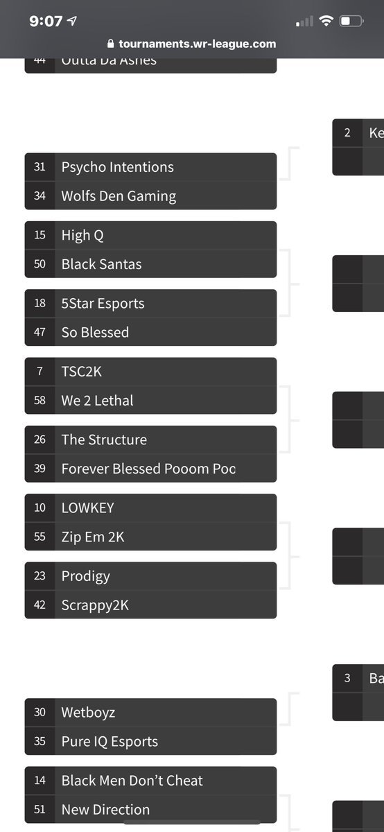 TSC2KProAm's tweet photo. Bracket Released for @WRproamleague Rising Stars Tournament BO3 Series vs @LethalWe More Info coming soon... https://t.co/Ler1o7rErO
