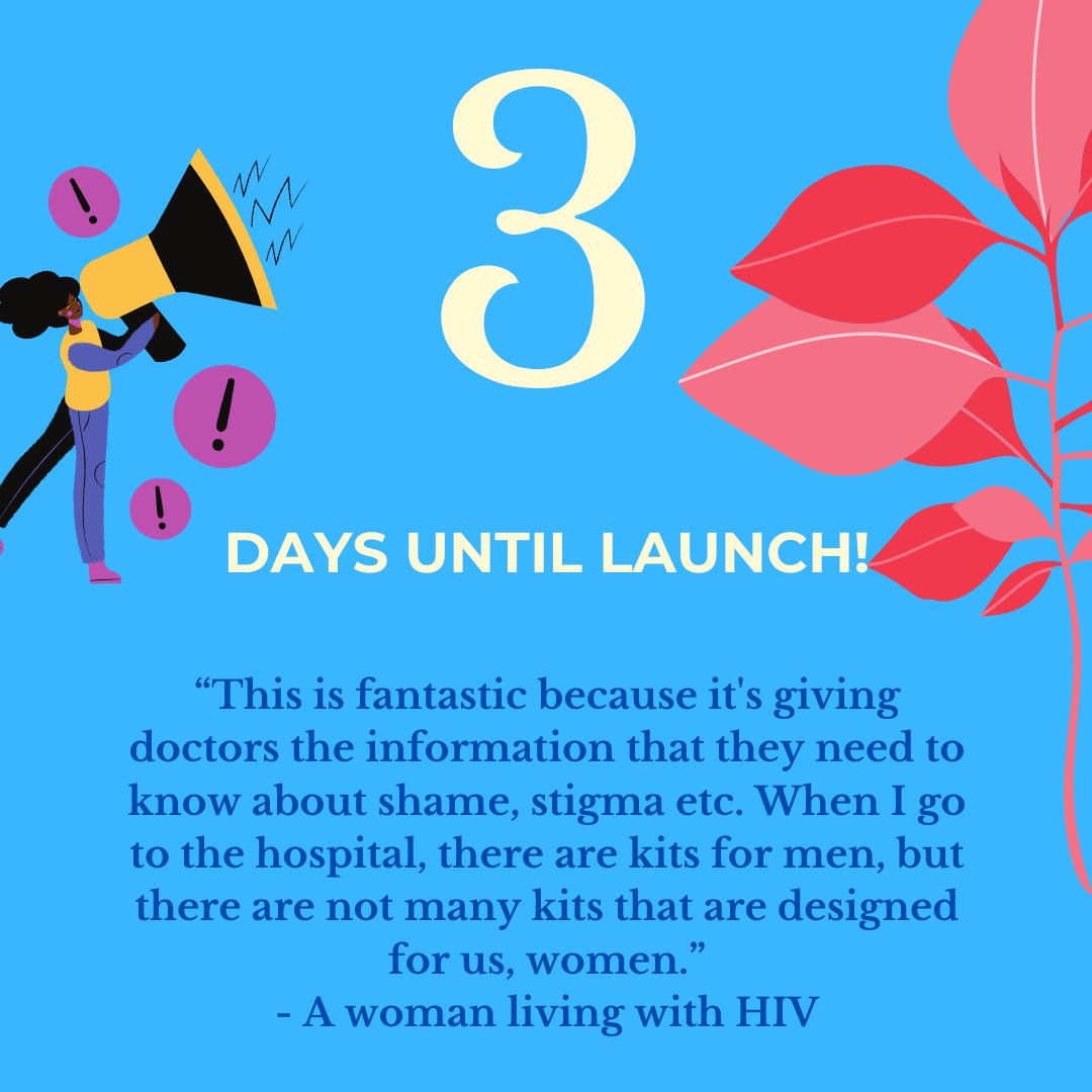 CHIWOSresearch's tweet photo. The Women-Centred HIV Care Toolkits were developed to support clinicians, care providers and women living with HIV. Launching July 8, the count down begins! 
@CEPhealth @WCHospital @BCWomensHosp @WomensResearch @SFU_FHS @bccfe @SalamanderTrust @WHO https://t.co/BceIBZm3ur