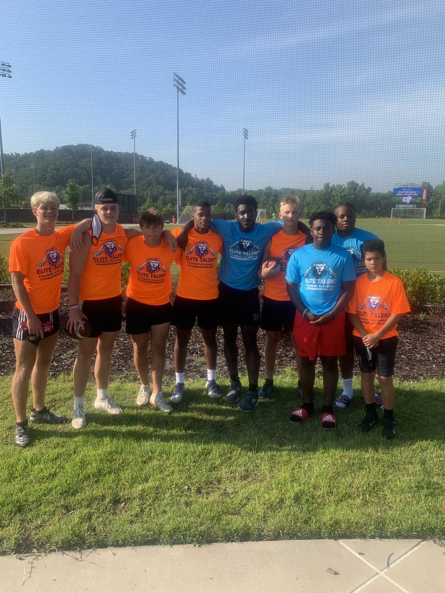 football_tcs's tweet photo. Some of our young men today who participated in Elite Talent Combine Showcase! 

@brycewilcox24 @DavidDallas323 @TysonWall23 @s_braxton20  @EthanMcDowell26 @AustinMorrow714 Bakari Hamilton, Cam Matthews ,@ChaseRandolph
 (not pictured, @_zion56 ) https://t.co/uyahU0KTUD