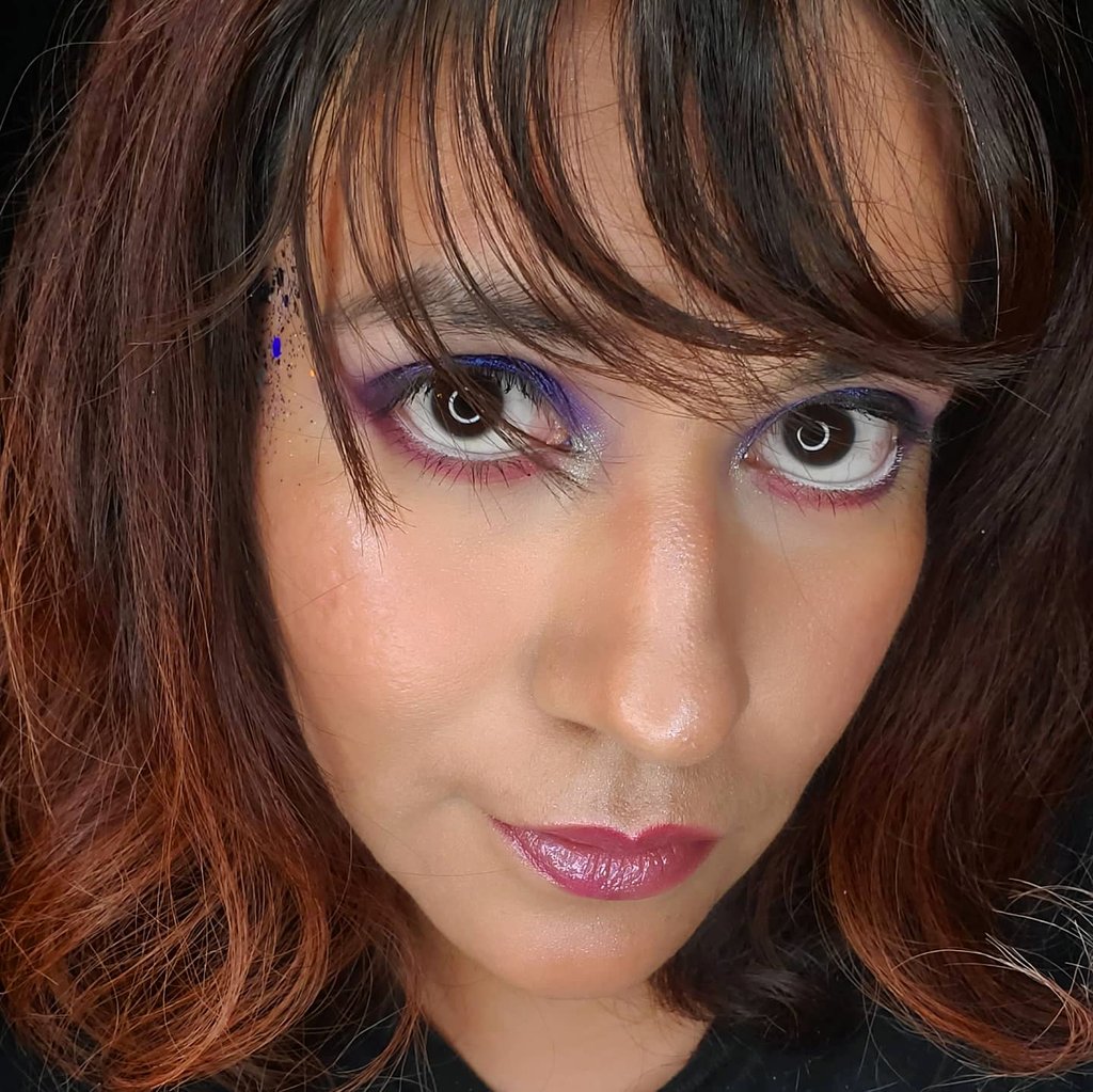 DKCesia's tweet photo. Casually doing a purple look 💜
Something simple to get me back into doing a full makeup face, after you know... possible carpal tunnel 😅
Anyhow, I used everything @WikkedCosmetics
Renaissance Palette, Cream Pigment, lip gloss & setting spray 🖤
#wikkedbeauty #wikkedaffiliate https://t.co/aCbzMUkYPi