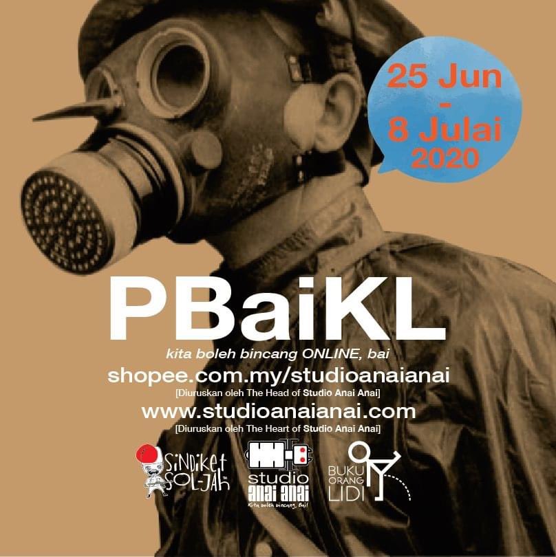 Berbaki 2 hari sebelum Pesta Buku Antarabangsa Indie Kuala Lumpur (PBaiKL) online kami melabuhkan tirai. Ada promosi 3 buku RM50 &amp; juga postage percuma untuk pembelian RM100 ke atas. Jemput masuk shopee.com.my/studioanaianai
#MalaysiaMembaca #PBAIKL #SapotLokal