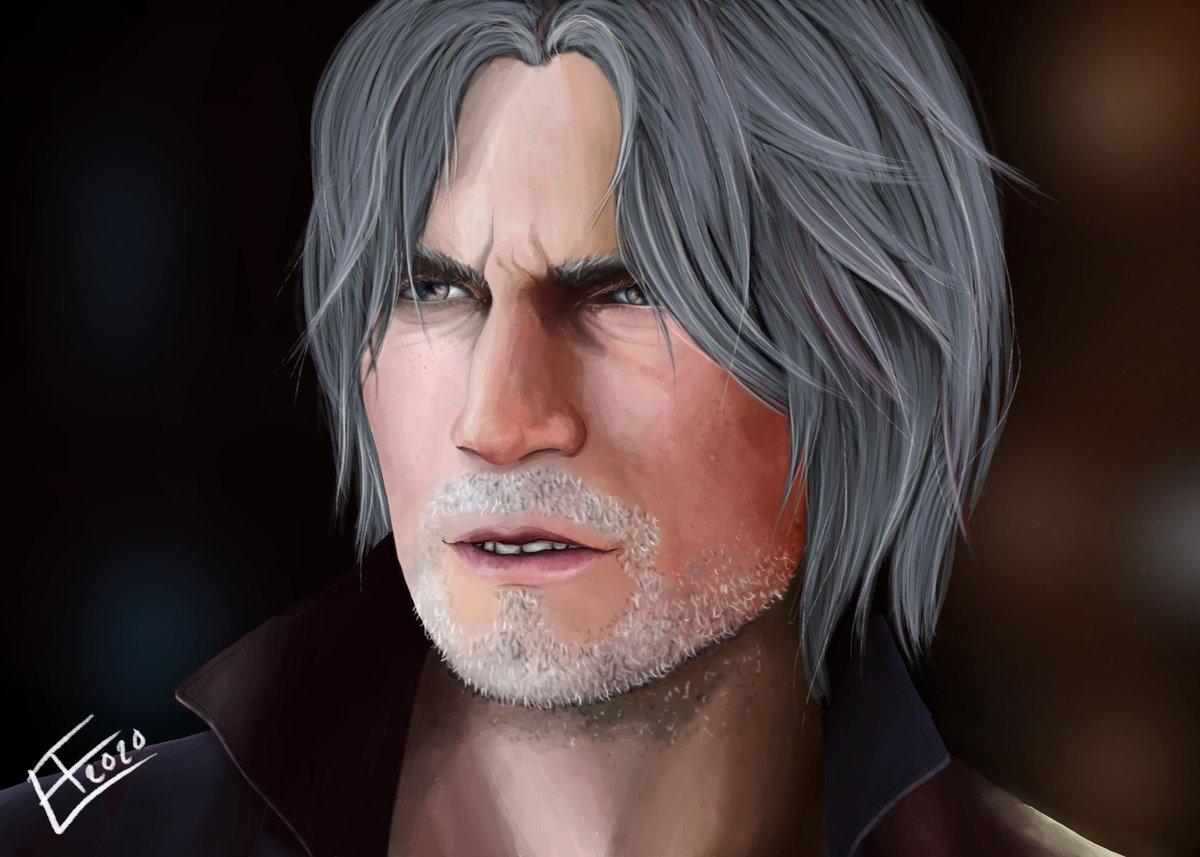 Emodylla's tweet photo. #Dante is done...
#iPad 7th gen 2019 + Apple pencil
Drawn in #Photoshop
.
.
.
#drawing #painting #digitalpainting #adobe #fanart https://t.co/TcdKXE3eCL