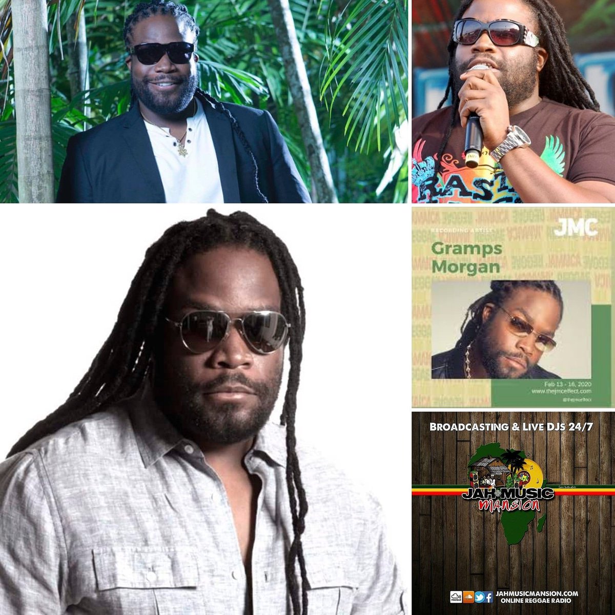 Happy EarthStrong!

Roy "Gramps" Morgan (born July 7, 1976), son of well-known reggae artiste Denroy Morgan, and member of Grammy Award-winning reggae band Morgan Heritage,

🎉🎈🎉🎈🎉🎈