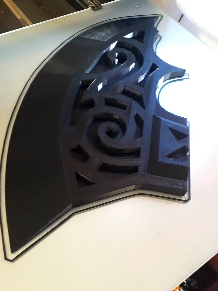 edmonton3dprint's tweet photo. The big 48/48 #large3dprint will be posted later this week. Wow it turned out nice. In the mean time, heres this one lol.
#3dprinter #3dprinting #3dprinted #3dprint #maker #making #tech #bigdata #yeg #edm #edmonton #alberta 
#shiny #blackpla #3dprinterfilament https://t.co/dgo5i3jvu3