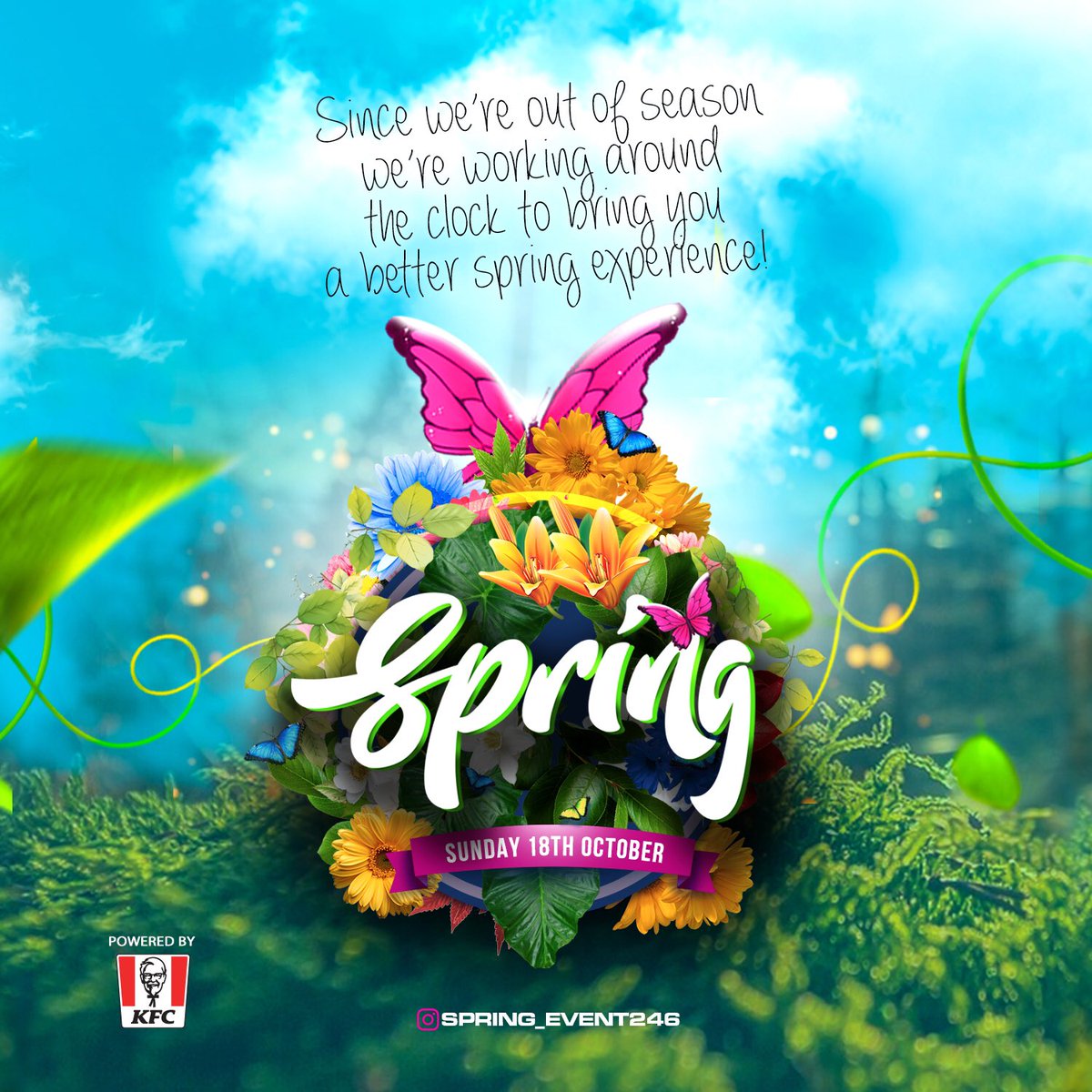 Ru4artwork's tweet image. #SpringForFall 🗣 All tickets still valid!