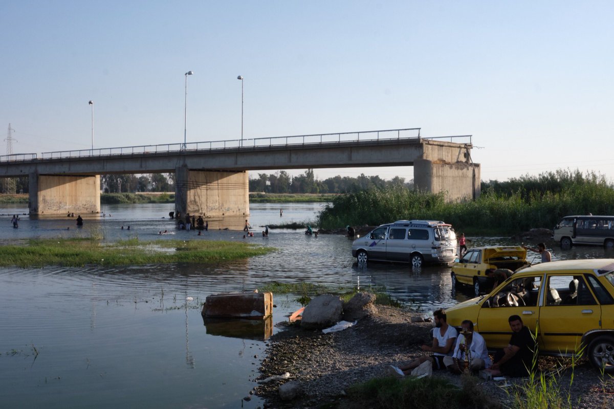 I visited the Energy Committee last year who explained how at peak almost half the electrical power for NE Syria is provided by these 2 dams. The river is of vital importance for agriculture & fishing, domestic & industrial power, as well as a place for recreation & nature.