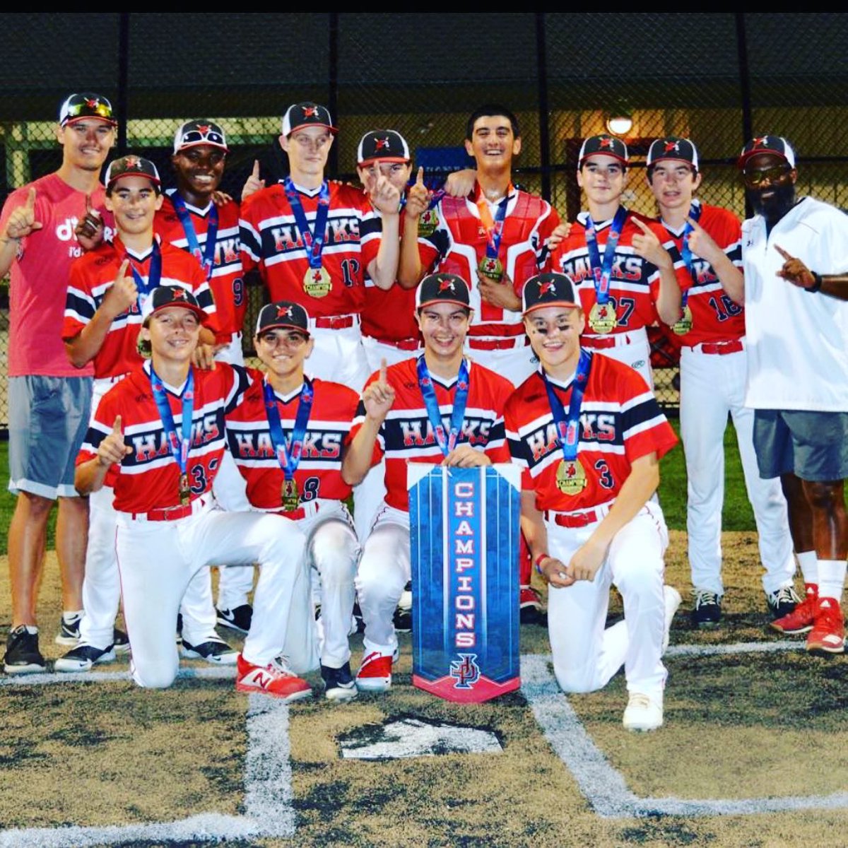 ParkHawks's tweet photo. And that’s a Wrap for 14U Hawks on their display of of all the hard work that was accomplished in the off season. #champs #14UHawks #4thofJuly2020 #classof2023 https://t.co/Hp1QrCYNeG