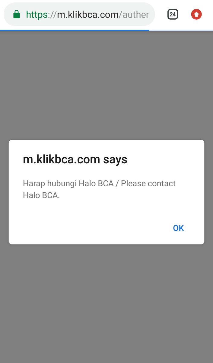 Ifmerich's tweet photo. @HaloBCA posisi di indonesia dan klikbca individu, berikut SS nya https://t.co/PjkGCvvUJD