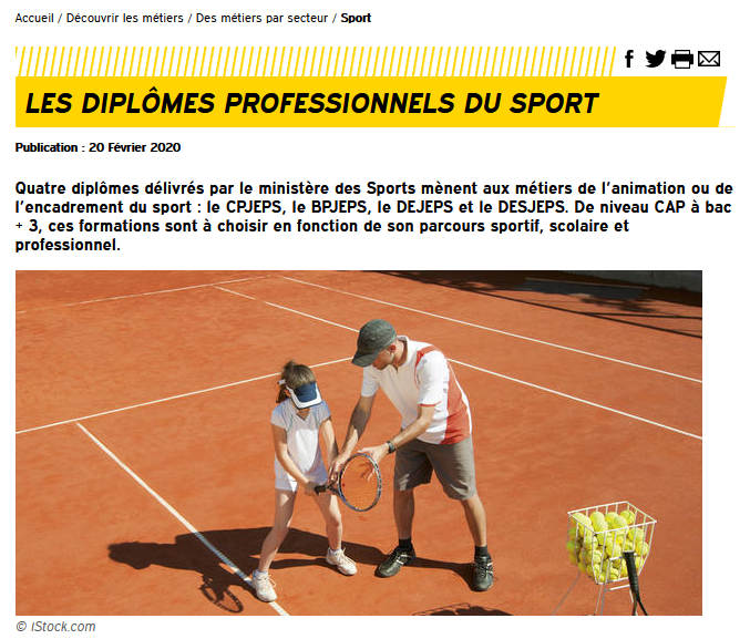 📌Les diplômes #professionnels du #sport 
 
le CPJEPS
le BPJEPS
le DEJEPS et 
le DESJEPS

De niveau CAP à bac + 3, ces formations sont à choisir en fonction de son parcours #sportif, #scolaire et professionnel
bit.ly/3f8mR7W