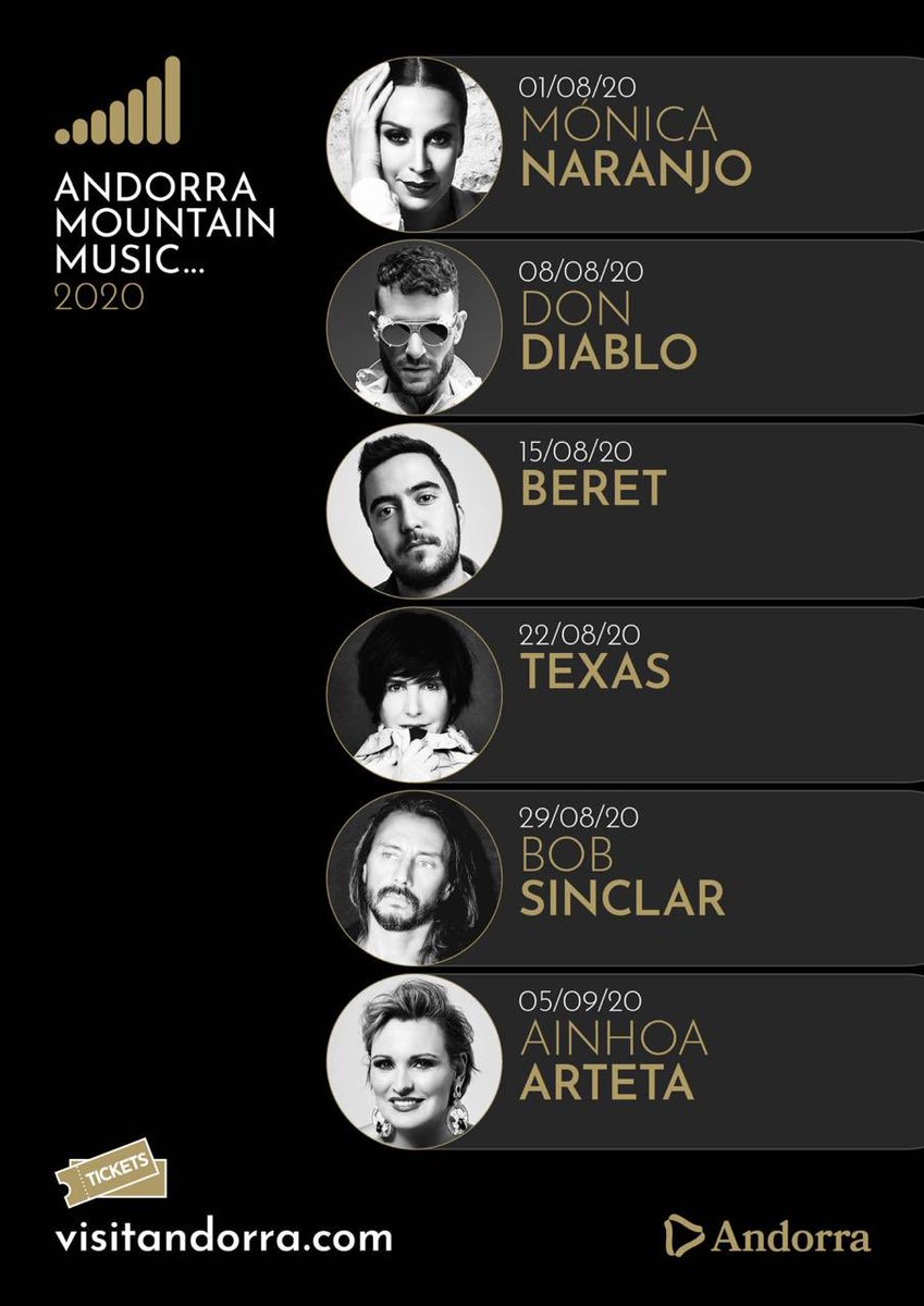 monicanaranjo's tweet photo. Muchas gracias Andorra por invitarme a participar en este festival... 🙏😍 Volver a un escenario en directo.... qué ganas!!! 🦋🦋 Menos mal que no es época de alúdes porque la pantera va a rugir.... 🤣🤣💖💖 #AndorraMountainMusic https://t.co/pxSof9wzm6