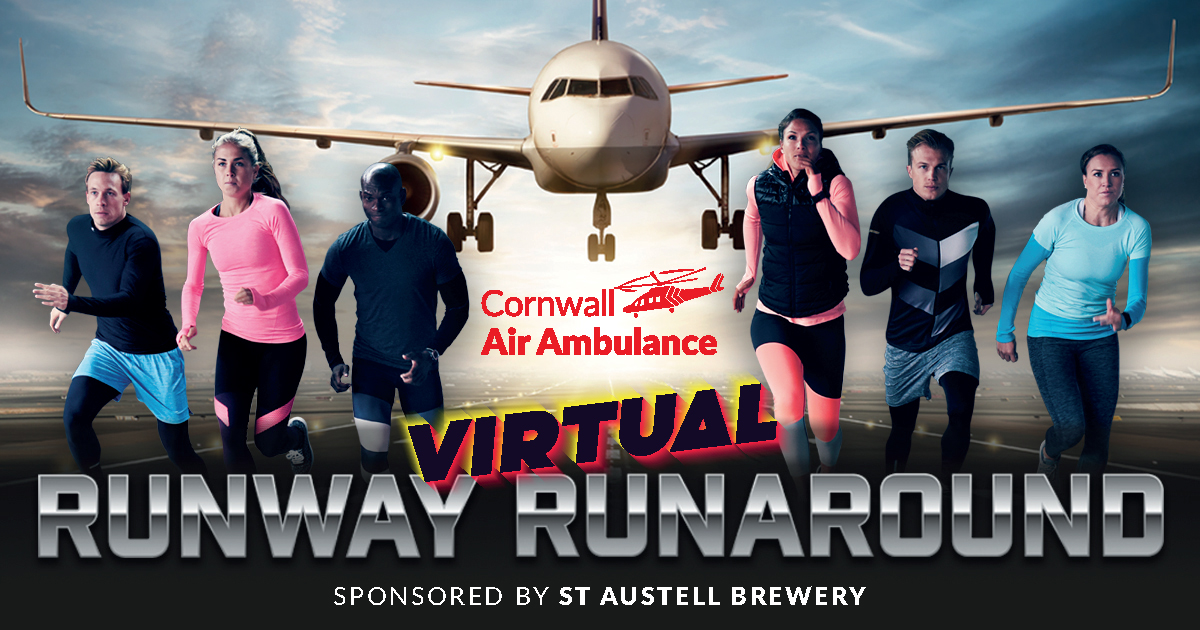 cornwallairamb's tweet photo. This September 26th &amp; 27th, the Cornwall Air Ambulance Runway Runaround returns, but not as you know it. With the current pandemic we are inviting you to complete the 5k or 10k run wherever you are – for all the details click here https://t.co/8m2MWPNmWo   #runwayrunaround https://t.co/v2OnE6ijYe