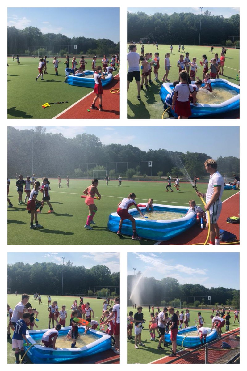 hcmop's tweet photo. De laatste training van het seizoen zit er op. Het werd vorige week voor de jongste jeugd een heerlijk waterfeest. Bedankt aan alle trainers. Fijne vakantie allemaal☀️! Tot in het nieuwe seizoen🏑 https://t.co/n3Il1QTEXK