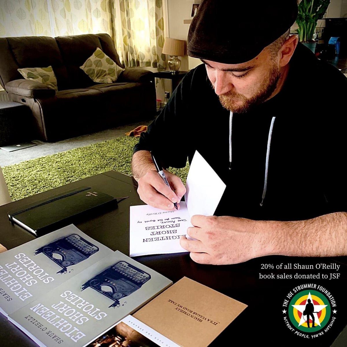 I'm donating 20% of all money coming in from my book sales to my good friends at <a href="/_strummerville/">★ Strummerville ★</a>. Pure heroes they are!
-
shaunoreillymusic.bigcartel.com/product/eighte…
-
<a href="/WAYoutArts/">WAYout</a>