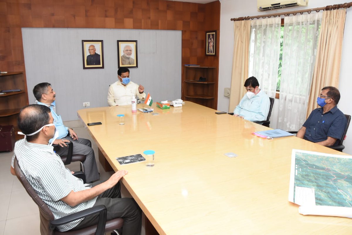 sarbanandsonwal's tweet photo. Our Govt has decided to upgrade the Dehing Patkai Wildlife Sanctuary in Assam, which is home to a vast variety of flora and fauna, to a National Park.

In a meeting with senior officials in Guwahati today, I have directed them to take necessary steps in this regard. https://t.co/cUV5HKBwPb