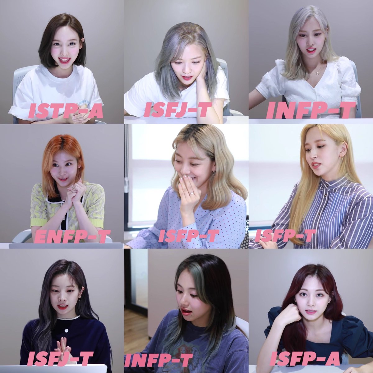 itsiraaaa's tweet image. Sana and the            Jisung and the
8 introverts               7 extroverts