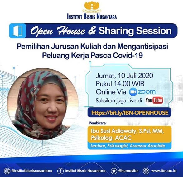 Dapatkan potongan uang kuliah 500rb buat kamu yang ikut webinar ini....
Jangan lupa daftar dulu yaa, klik:
bit.ly/IBN-OPENHOUSE
#webinar #openhouse #masukkuliah #beasiswa #covid19 #belajaronline