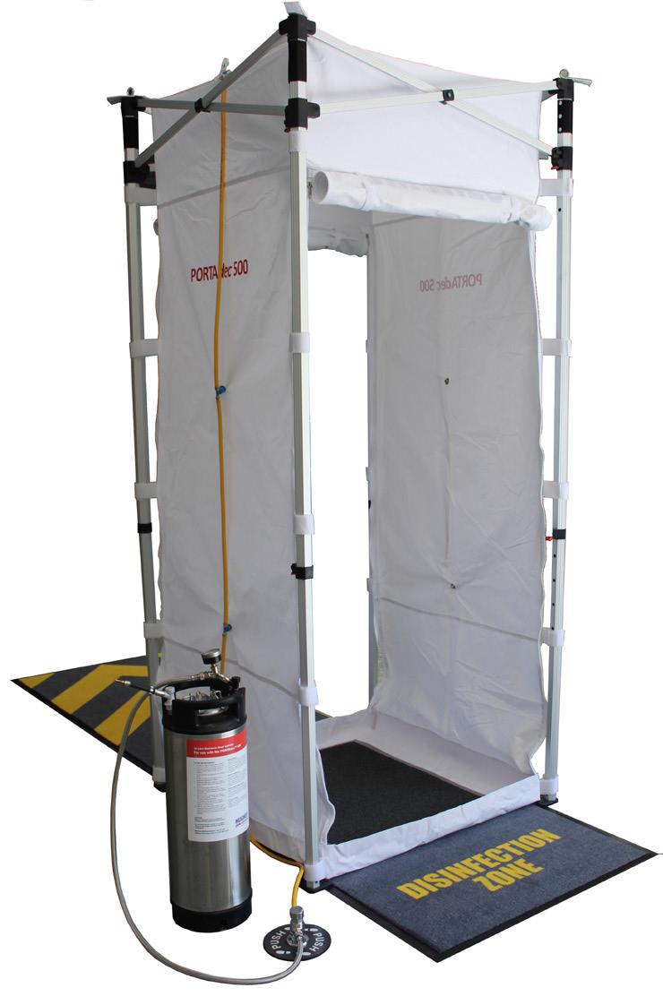 HSMmagazine's tweet photo. Portable decontamination misting shower
https://t.co/i1yssOeo3C @HughesSafety #PPE #decontamination #portable #mistingstation https://t.co/QhGGjGddF2
