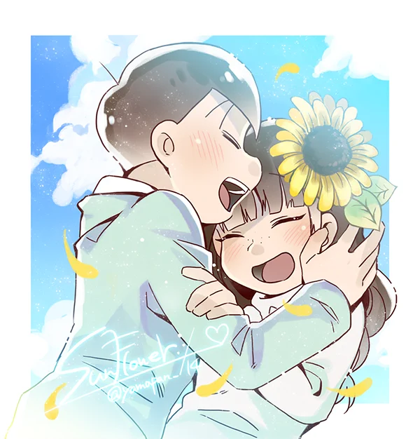 おそ松さんアニメ3期おめでとう…!ありがとう…!!
居てもたってもいられず過去絵でお祝い!?????? 