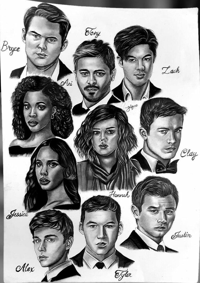 tripurasketches's tweet photo. Sketch of characters from @13ReasonsWhy 
#13reasonswhyseason4 #clayjenson #hannahbaker #alexstandall #zachdempsey #brycewalker #artwork #FANART #13ReasonsWhy #sketch #DigitalAirStrike #RanveerSingh #coronavirus #हर_हर_महादेव #depression #Anxiety #artists #artph #digitalpainting https://t.co/EdboaPA7sJ