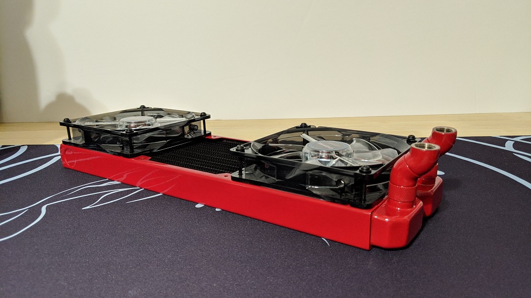 RoninMechaWorks's tweet image. Checking out some of the Primochill rotary fittings and testing out fan clearance!  These will definitely come in handy on the @HITCOMMAND  base station build!

#HItCommand #PCBuild #SponsoredBuild #Intel #IntelGaming #roninmechaworks #watercooling