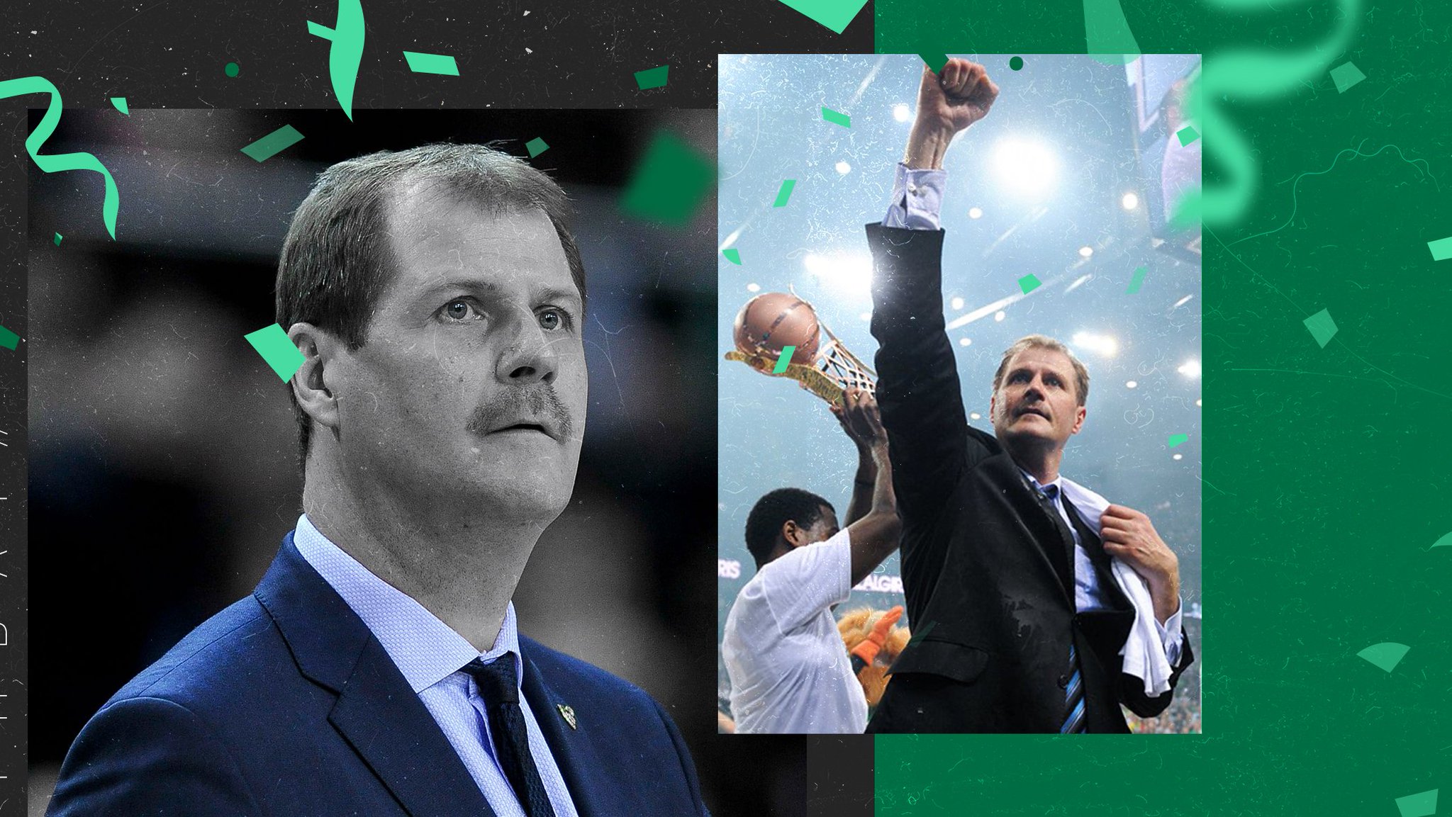 Let\s give it up to former Zalgiris coach Gintaras Krapikas and wish him a very Happy Birthday! 