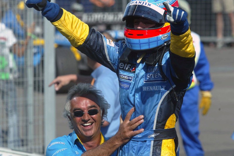 10 - The 2003 Hungarian GPHis first ever win in F1 and he immediately made a statement by LAPPING the eventual world champion Michael Schumacher.