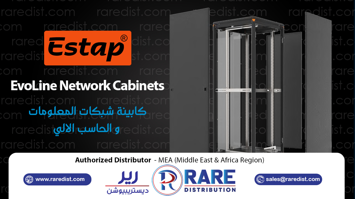 RareDist's tweet photo. Estap EvoLine Network Cabinets
كابينة شبكات المعلومات و الحاسب الالي
Suitable for offices,equipment rooms as server housing &amp; infrastructural cabling installations.#raredistribution #raredist #rare  #estap #servermax #datacabinets #wallmount #smallcabinets  #networkcabinets https://t.co/zw1L0wAlZv
